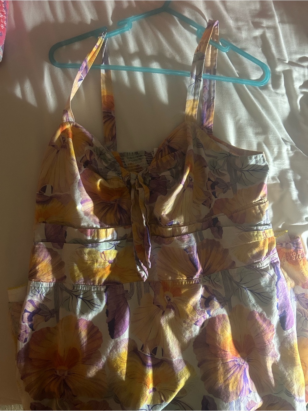 Anthropologie Pink and Purple Midi Sundress - 16W - Cecelia Pettersson - Picture 4 of 5